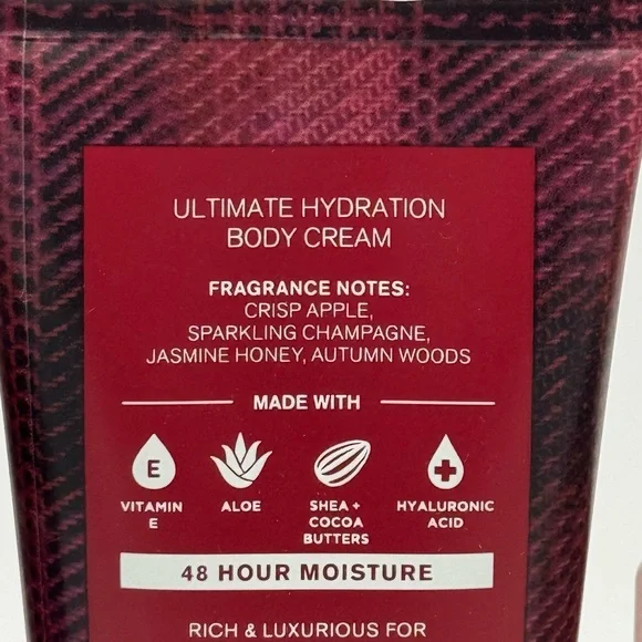 Bath and Body Works Champagne Apple & Honey Body Spray Lotion Soap Gift Set NWT